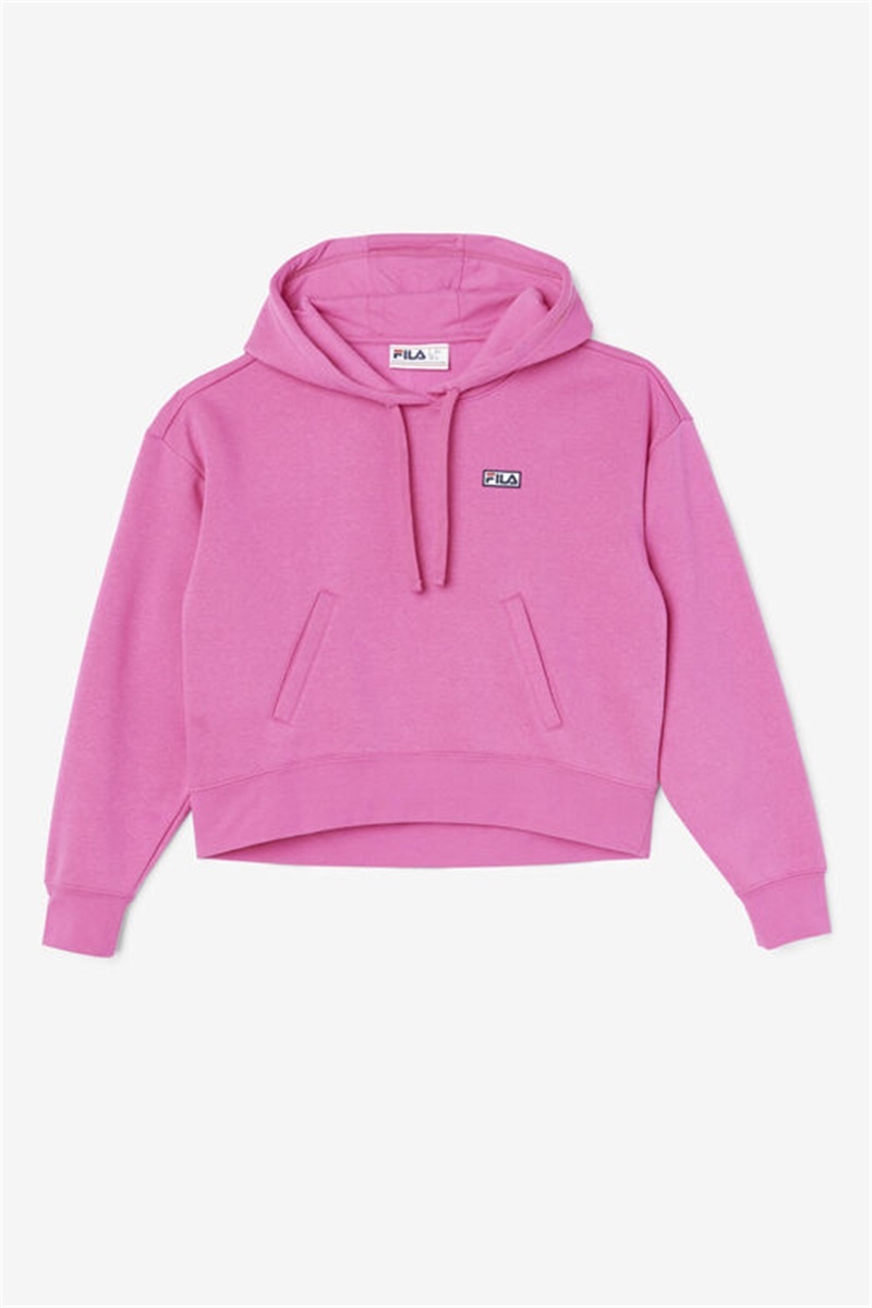 Pink Men\'s Fila Marina Hoodie | Saudi Arabia-407538