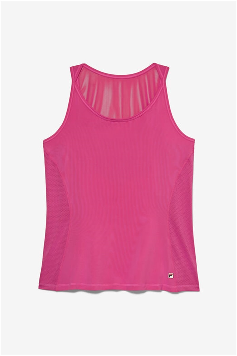 Pink Peacock Women\'s Fila Center Court Full Coverage Tanks | Saudi Arabia-123847
