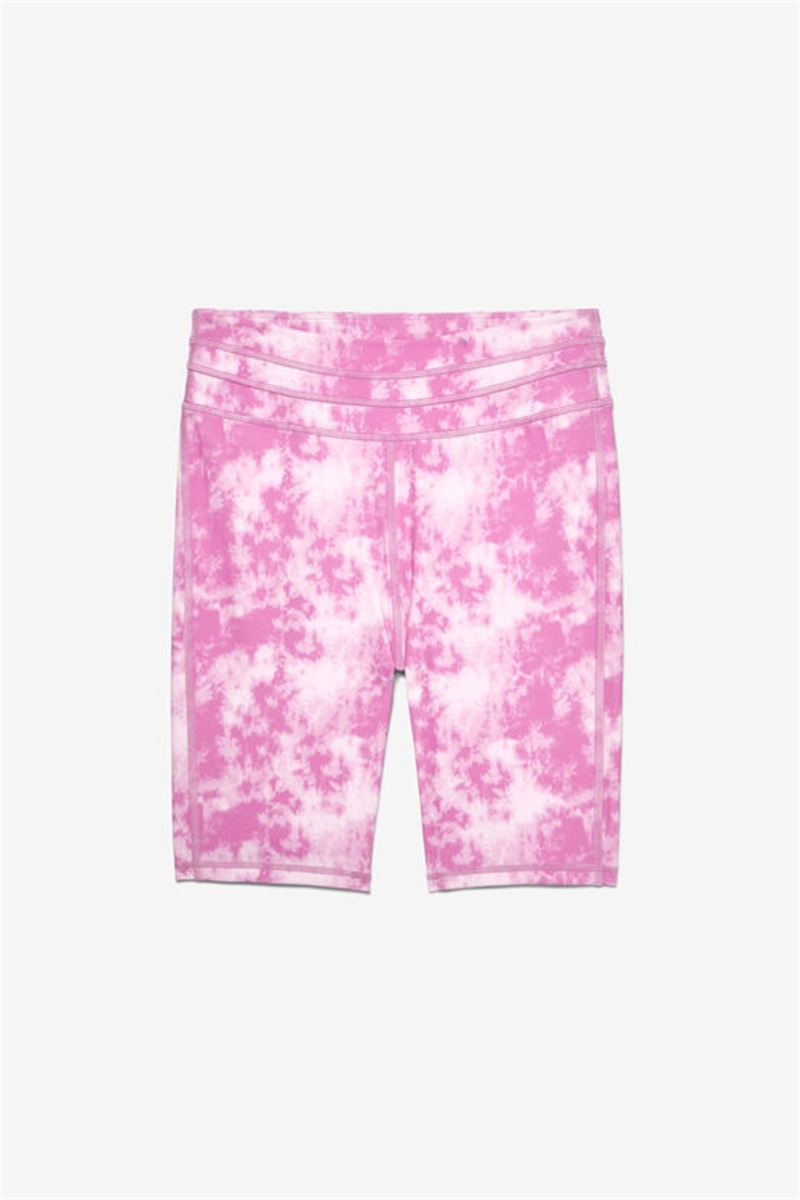 Pink Women\'s Fila Forza Dance Bike Shorts | Saudi Arabia-759382
