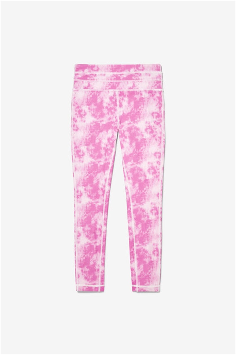 Pink Women\'s Fila Forza Dance Leggings | Saudi Arabia-607258