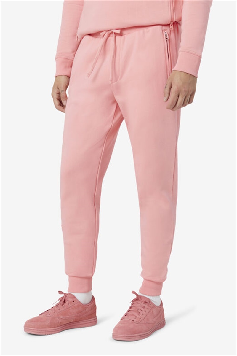 Pink Women's Fila Gabriel Joggers | Saudi Arabia-412305