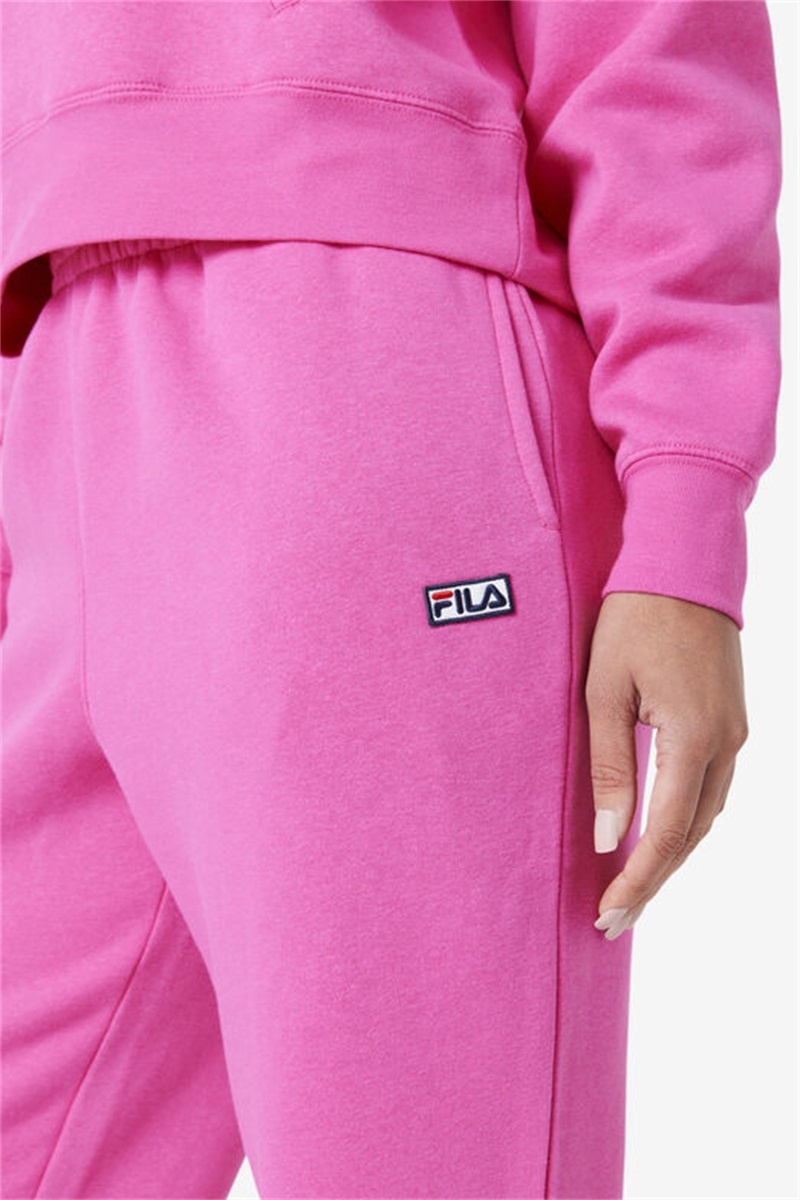 Pink Women's Fila Lassie Joggers | Saudi Arabia-946573
