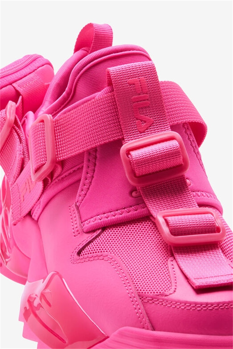 Pink Women's Fila Unit V2 Sneakers | Saudi Arabia-459128