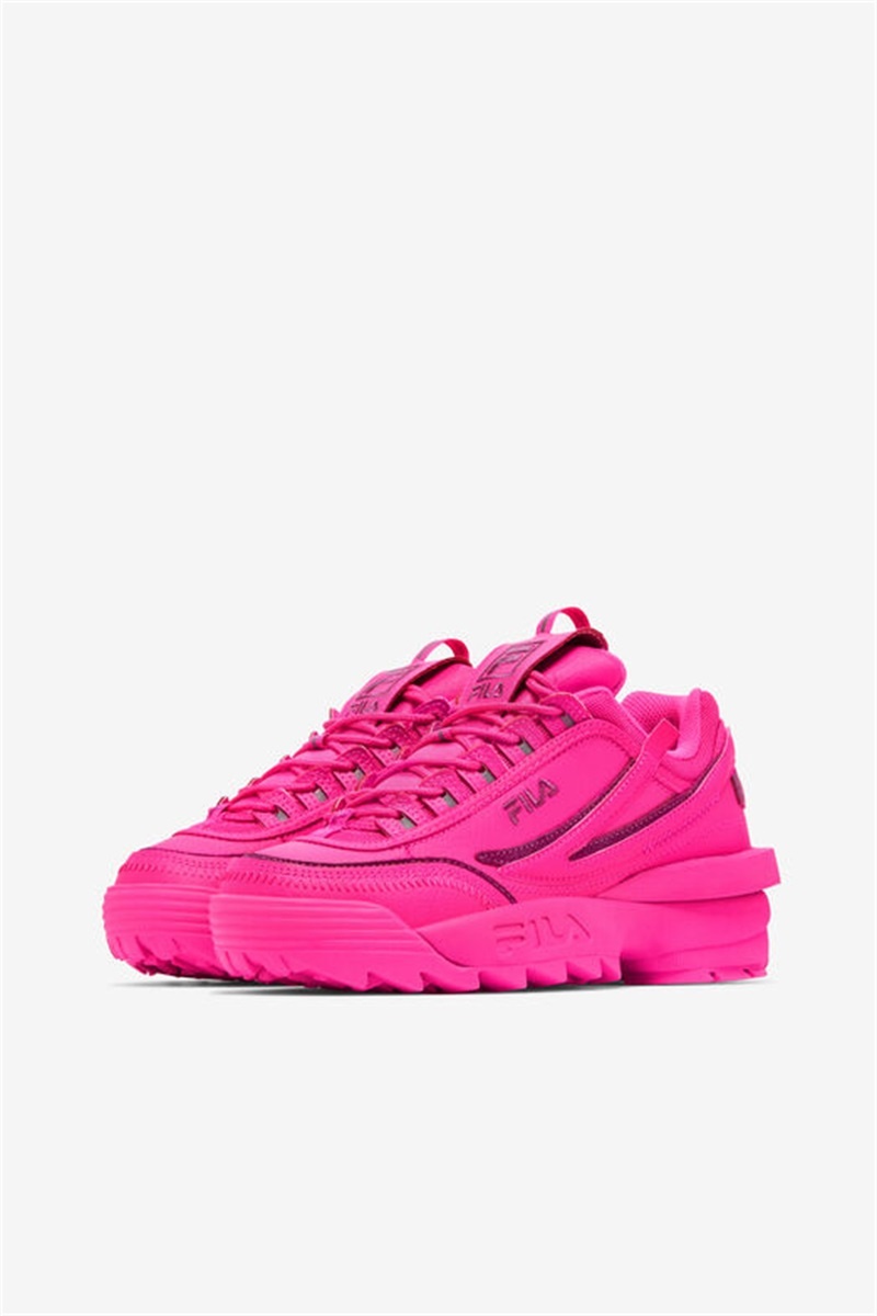 Pink / Fuchsia Women's Fila Disruptor 2 Exp Sneakers | Saudi Arabia-802953