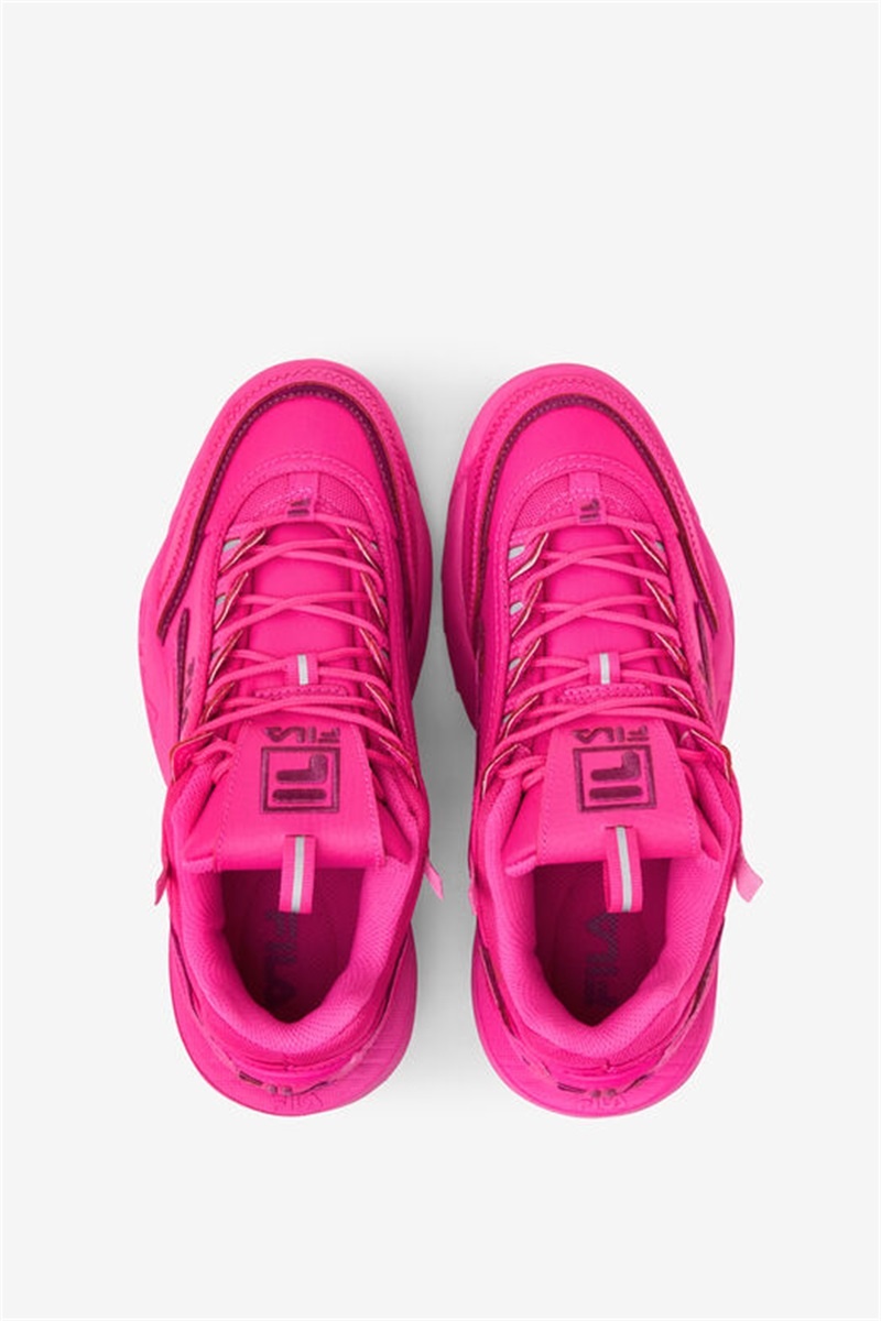 Pink / Fuchsia Women's Fila Disruptor 2 Exp Sneakers | Saudi Arabia-802953
