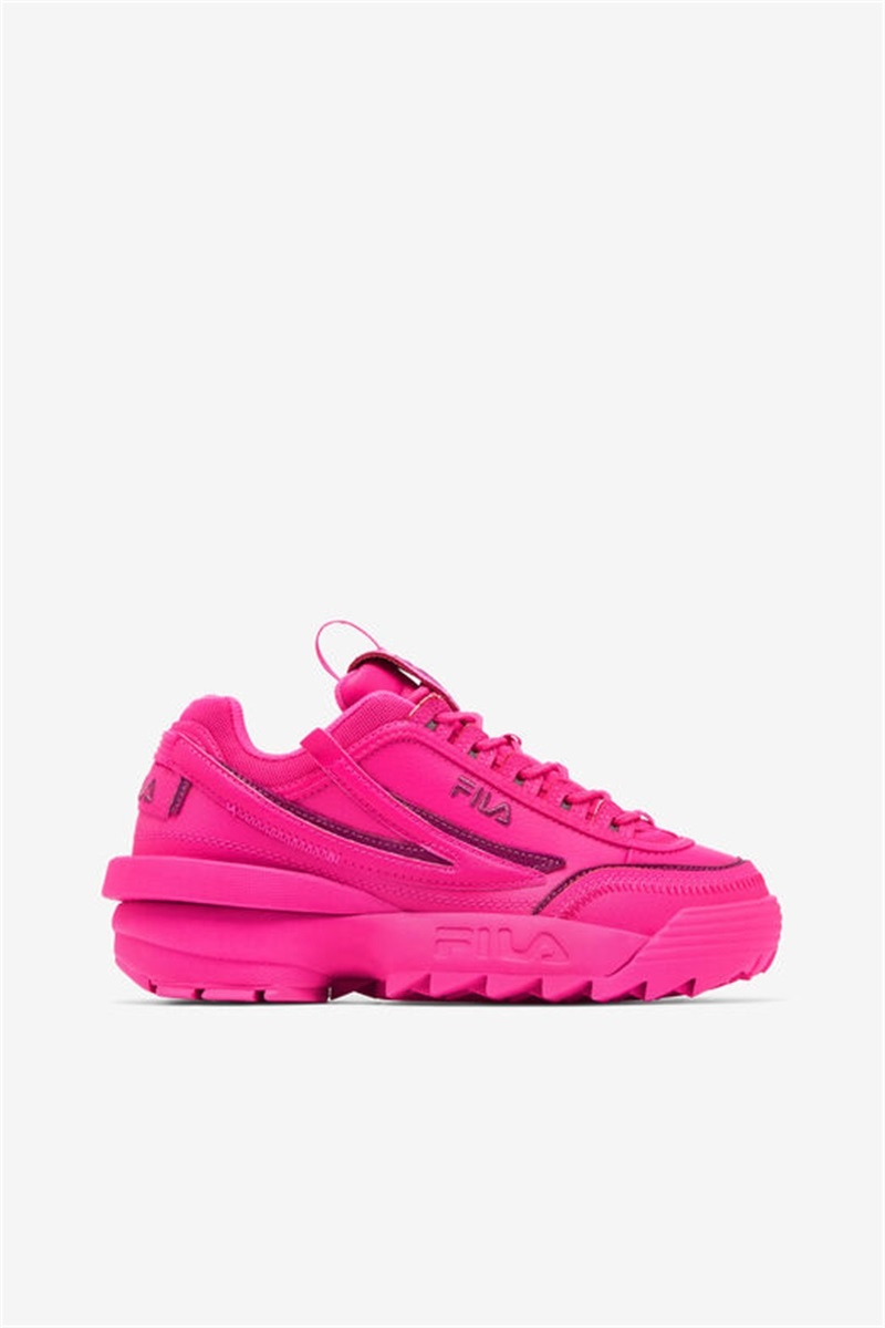 Pink / Fuchsia Women\'s Fila Disruptor 2 Exp Sneakers | Saudi Arabia-802953