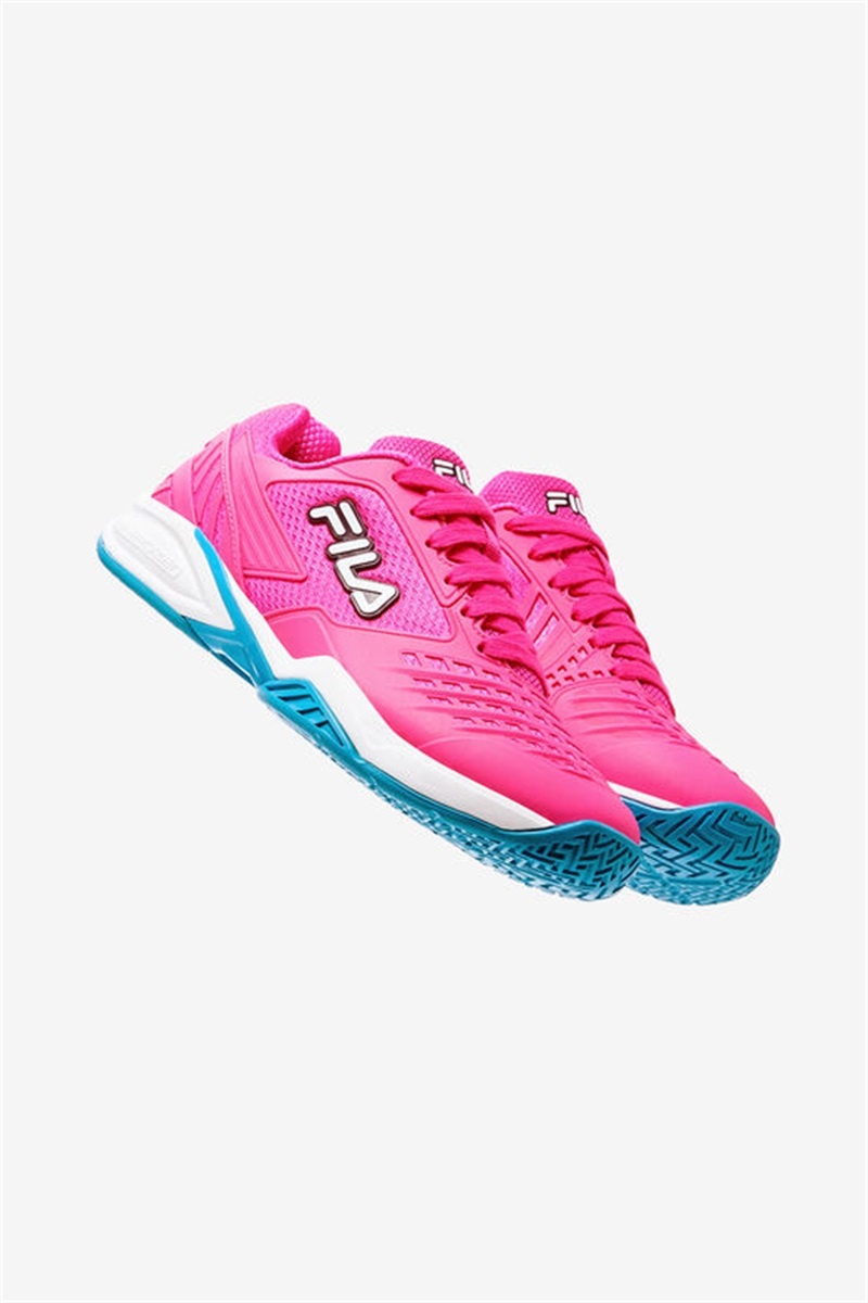 Pink / White Women's Fila Axilus 2 Energized Tennis Shoes | Saudi Arabia-381697