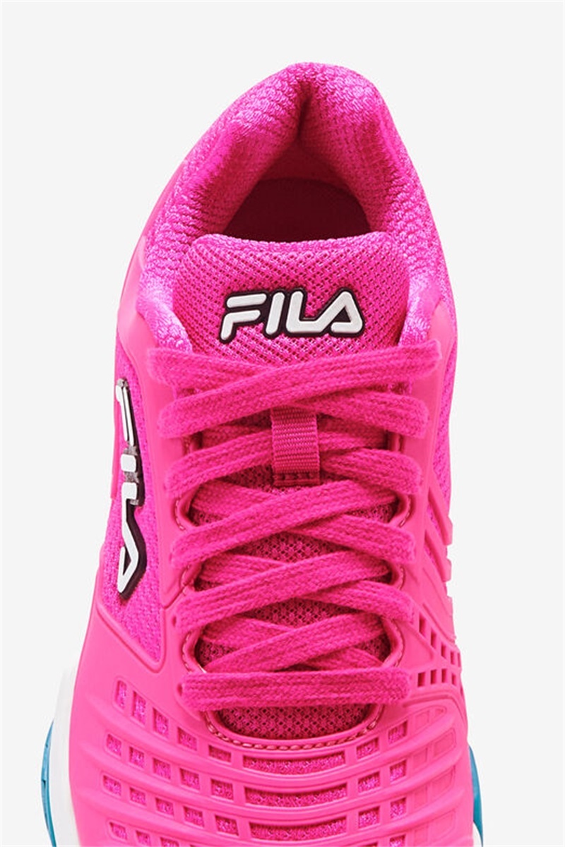 Pink / White Women's Fila Axilus 2 Energized Tennis Shoes | Saudi Arabia-381697