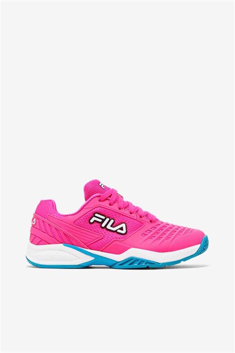 Pink / White Women\'s Fila Axilus 2 Energized Tennis Shoes | Saudi Arabia-381697