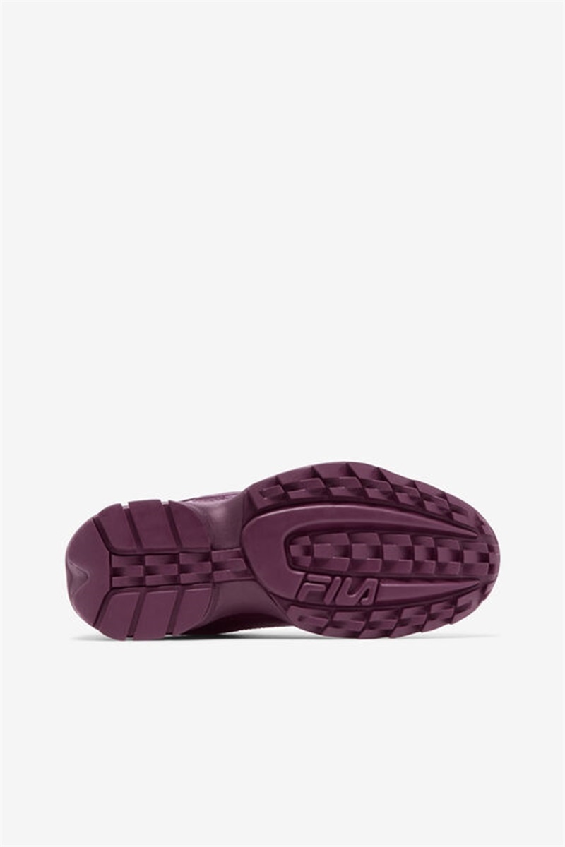 Purple Burgundy Women's Fila Disruptor 2 Premium Shoes | Saudi Arabia-639854