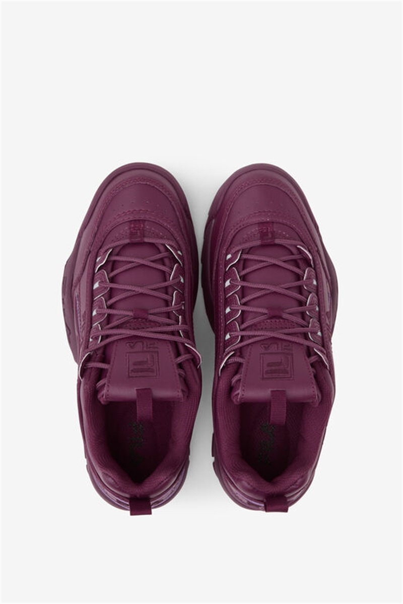 Purple Burgundy Women's Fila Disruptor 2 Premium Shoes | Saudi Arabia-639854