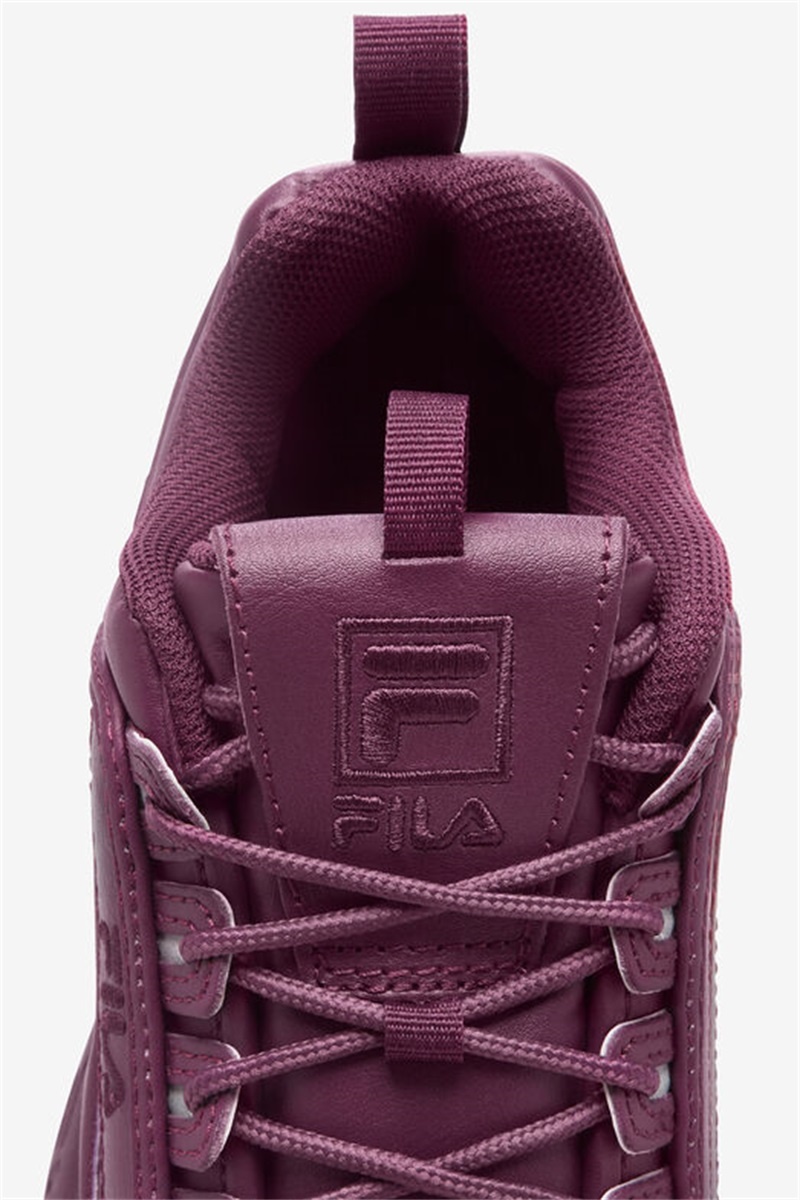 Purple Burgundy Women's Fila Disruptor 2 Premium Shoes | Saudi Arabia-639854