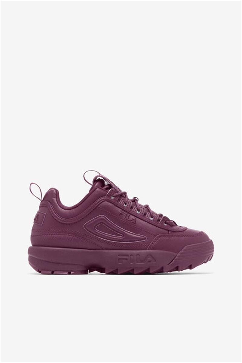 Purple Burgundy Women\'s Fila Disruptor 2 Premium Shoes | Saudi Arabia-639854