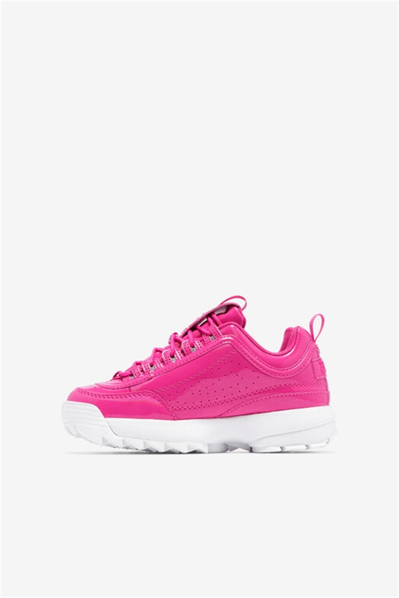 Purple Kids' Fila Disruptor 2 Premium Iri Shoes | Saudi Arabia-284695