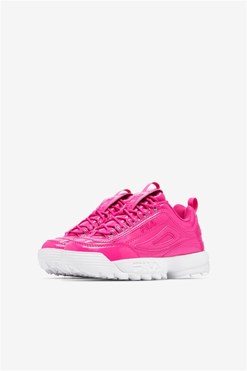 Purple Kids' Fila Disruptor 2 Premium Iri Shoes | Saudi Arabia-284695