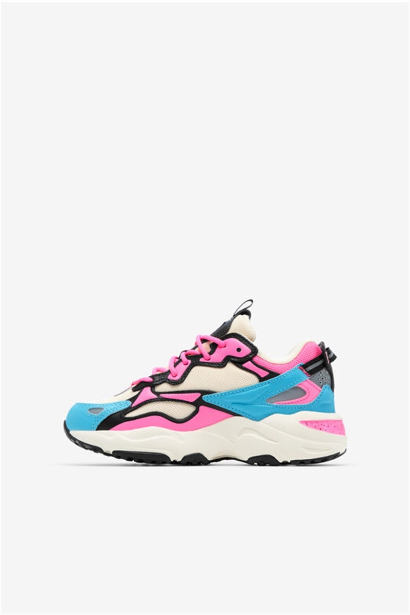 Purple Kids' Fila Ray Tracer Apex Shoes | Saudi Arabia-261039