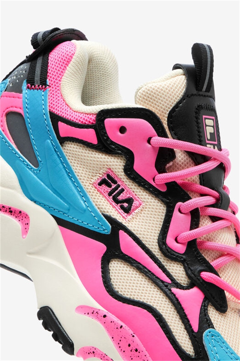 Purple Kids' Fila Ray Tracer Apex Shoes | Saudi Arabia-261039