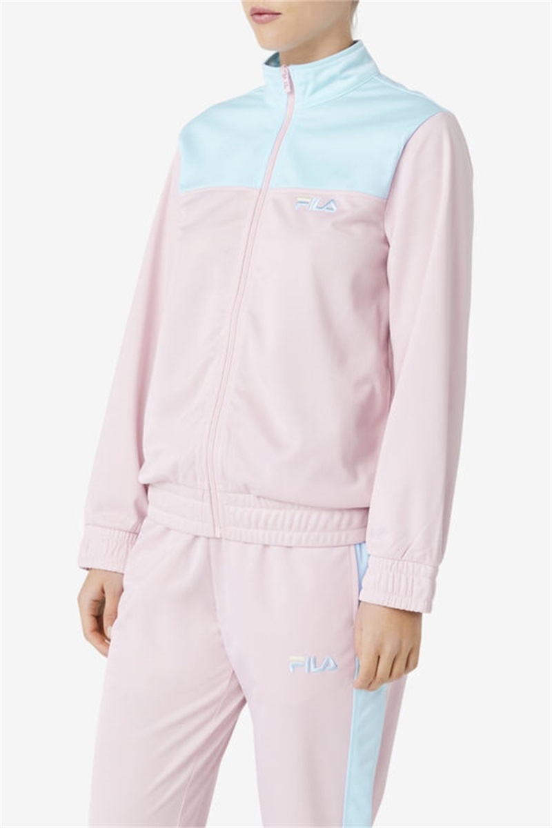 Purple Men's Fila Mckenna Track Jackets | Saudi Arabia-701698