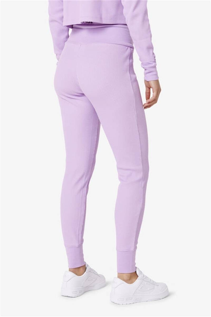Purple Women's Fila Jordyn Thermal Joggers | Saudi Arabia-581203