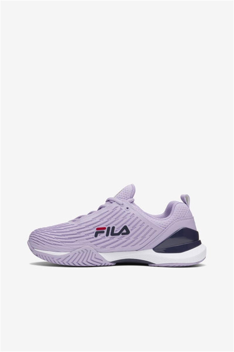 Purple / Navy / White Women's Fila Speedserve Energized Tennis Shoes | Saudi Arabia-491538
