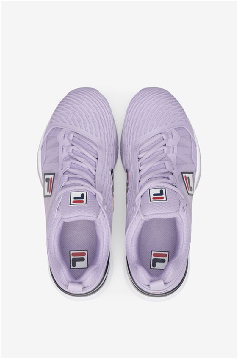 Purple / Navy / White Women's Fila Speedserve Energized Tennis Shoes | Saudi Arabia-491538