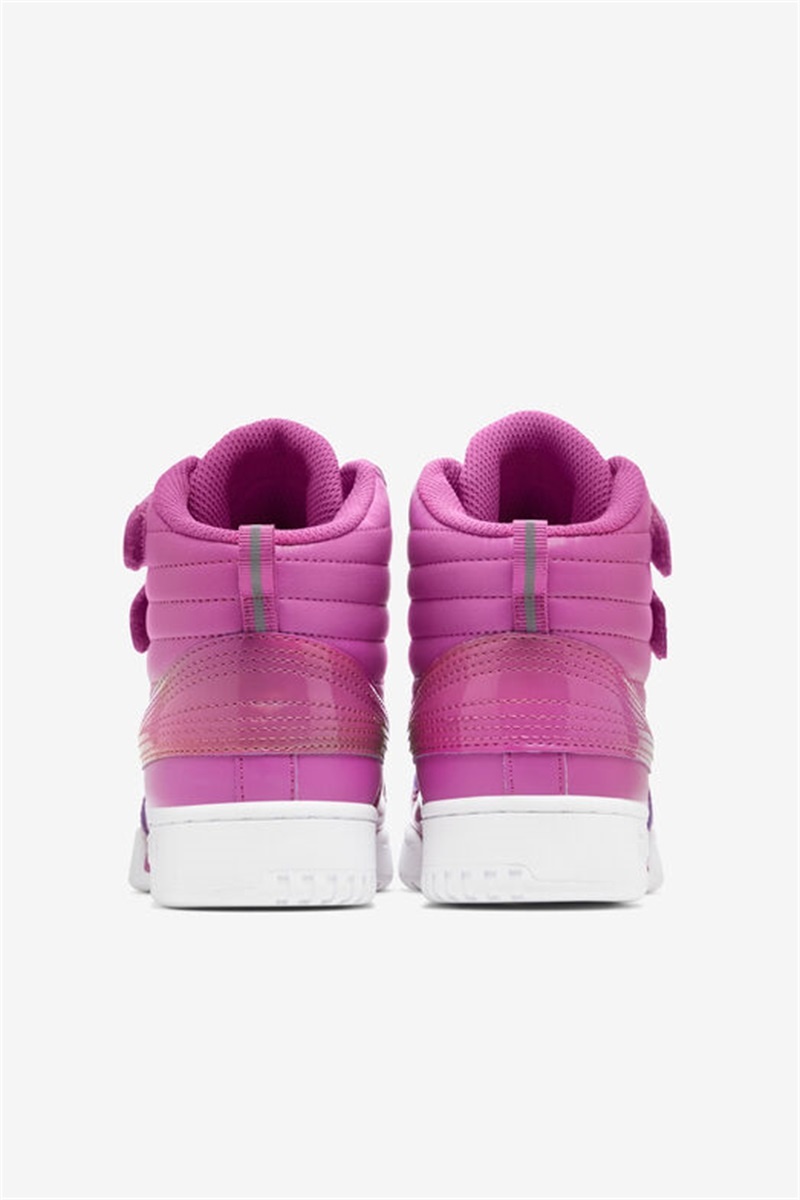 Purple / White Kids' Fila F-14 Iridescent Shoes | Saudi Arabia-719456