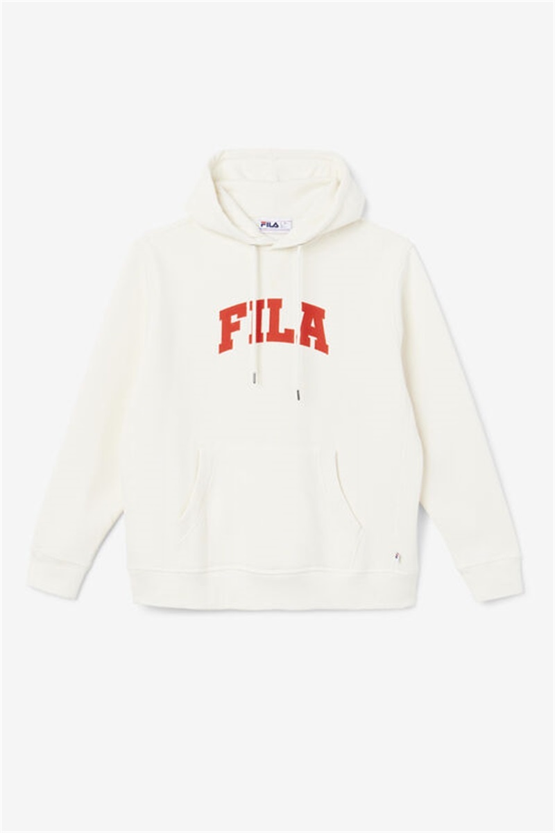 Red Men\'s Fila Brook Hoodie | Saudi Arabia-620783