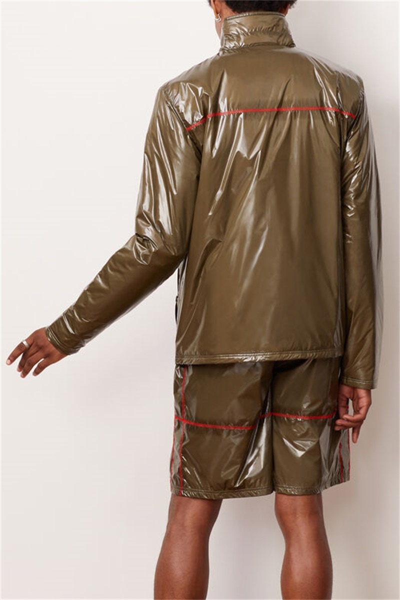 Red Men's Fila Columbus Jackets | Saudi Arabia-203957