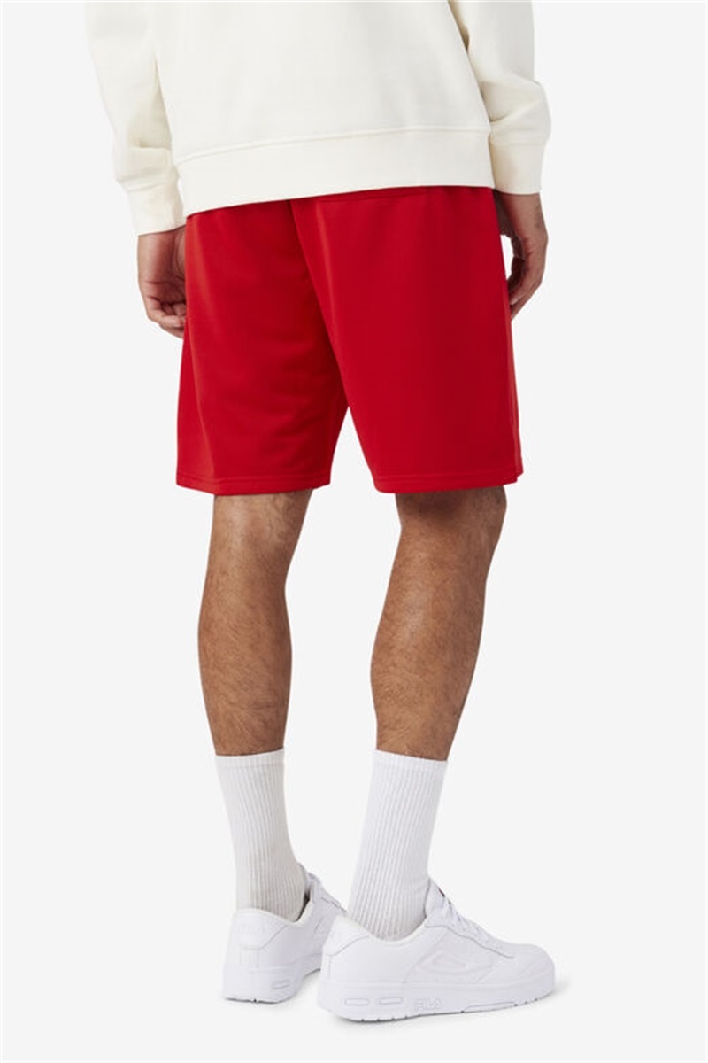 Red Men's Fila Dominico Shorts | Saudi Arabia-436879