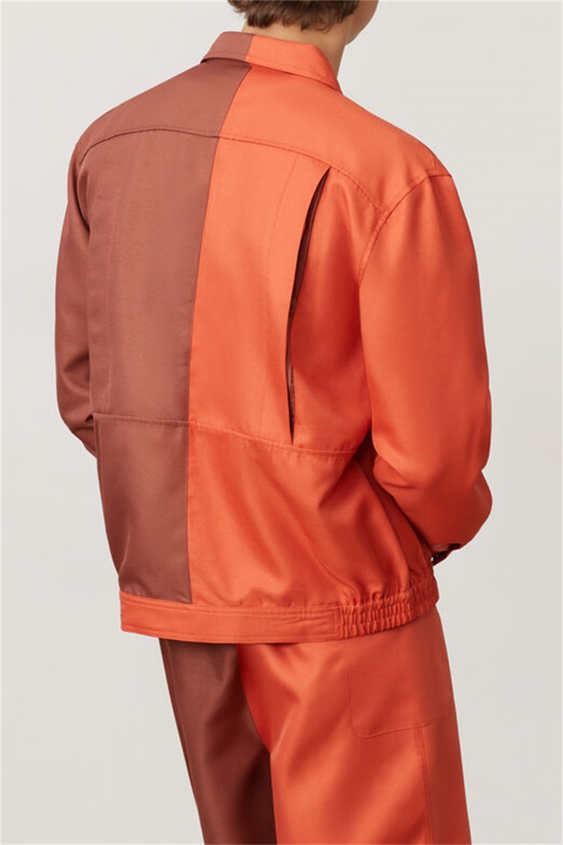 Red Men's Fila Kalyke Jackets | Saudi Arabia-687521