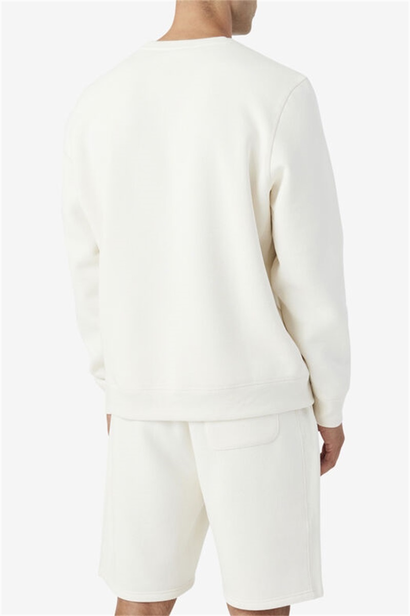 Red Men's Fila Kory Crewneck Sweatshirts | Saudi Arabia-208341