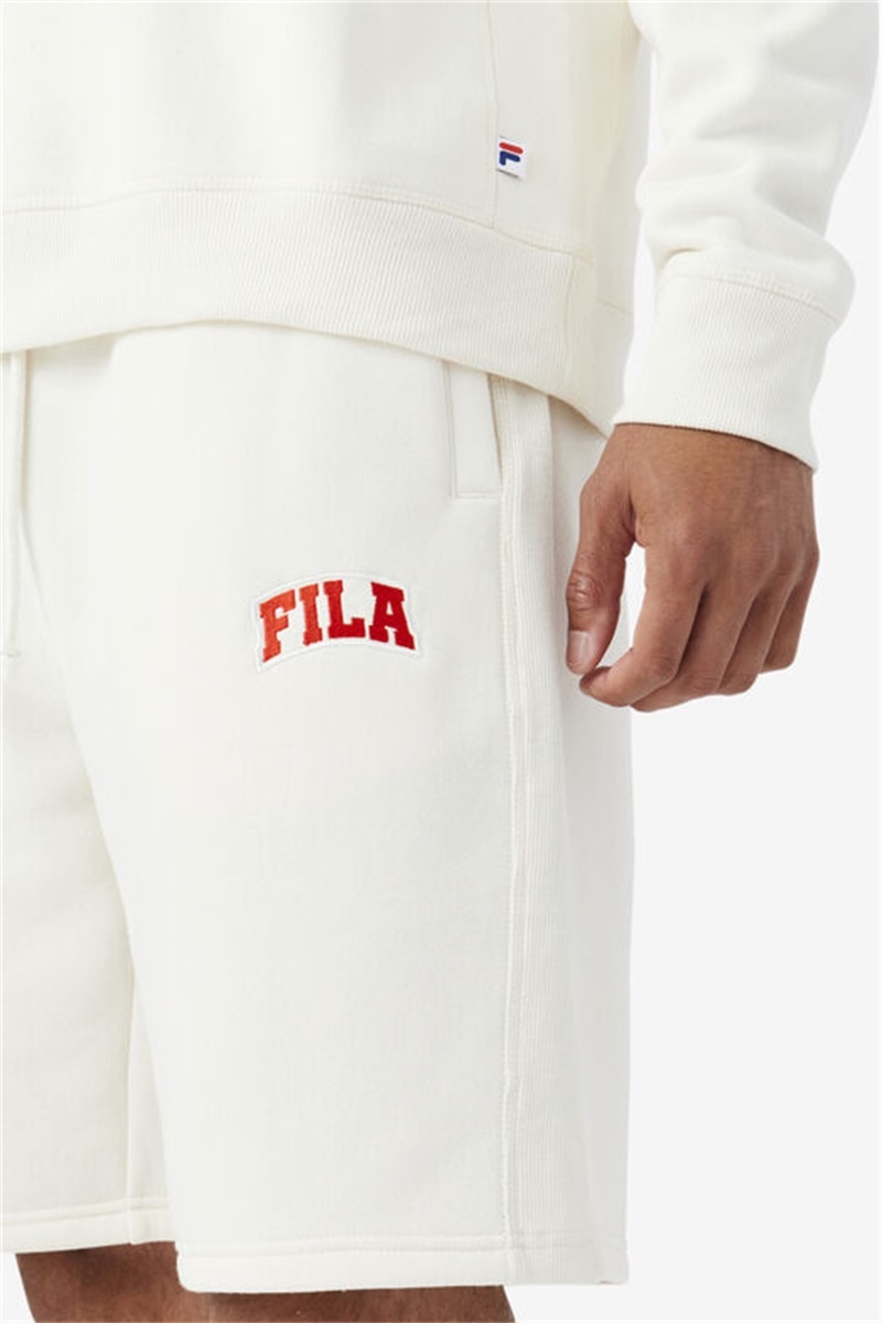 Red Men's Fila Logan Shorts | Saudi Arabia-256043
