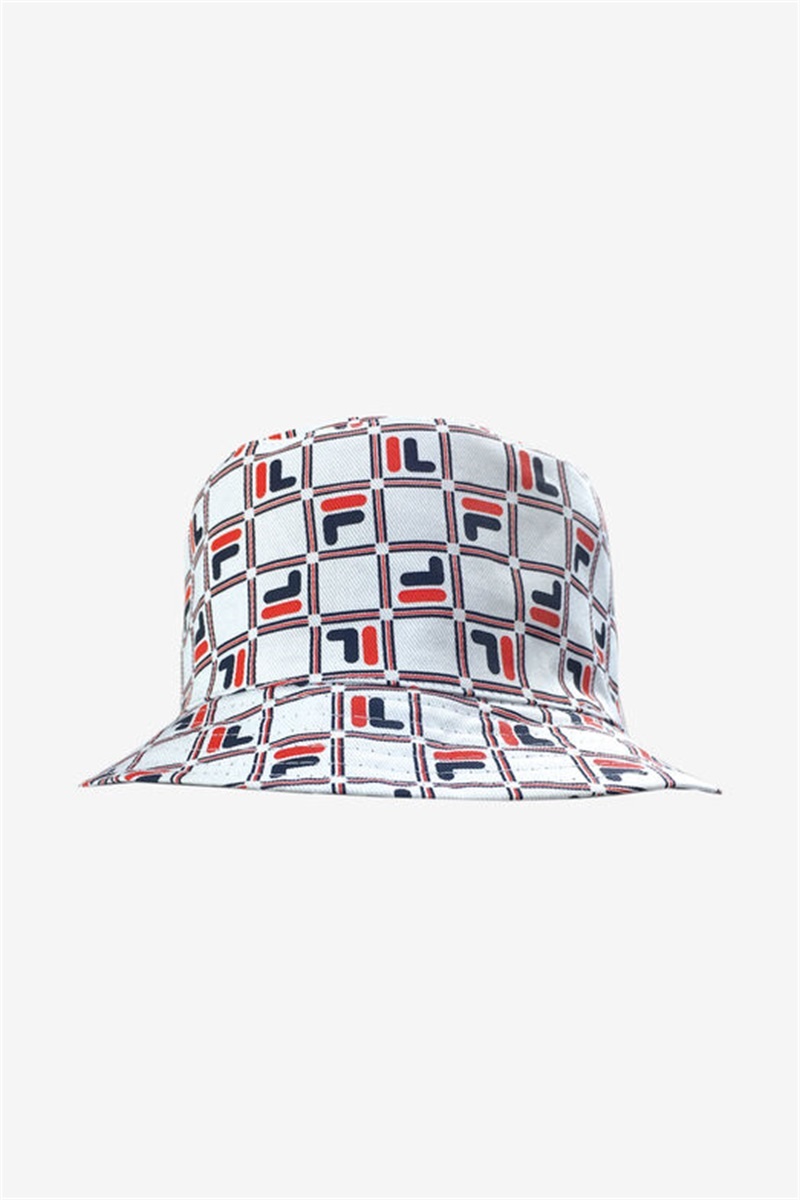 Red Men's Fila Reversible Bucket Hats | Saudi Arabia-879630