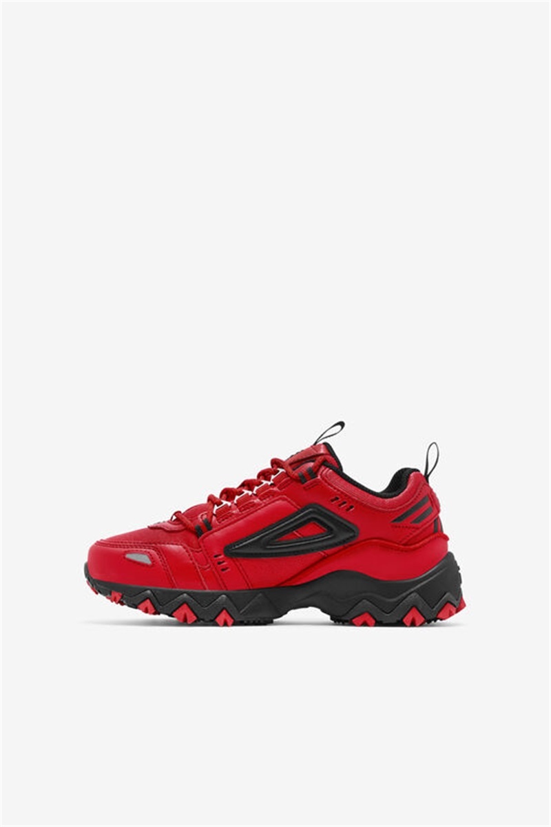 Red / Black / Red Kids' Fila Oakmont Tr Shoes | Saudi Arabia-065189