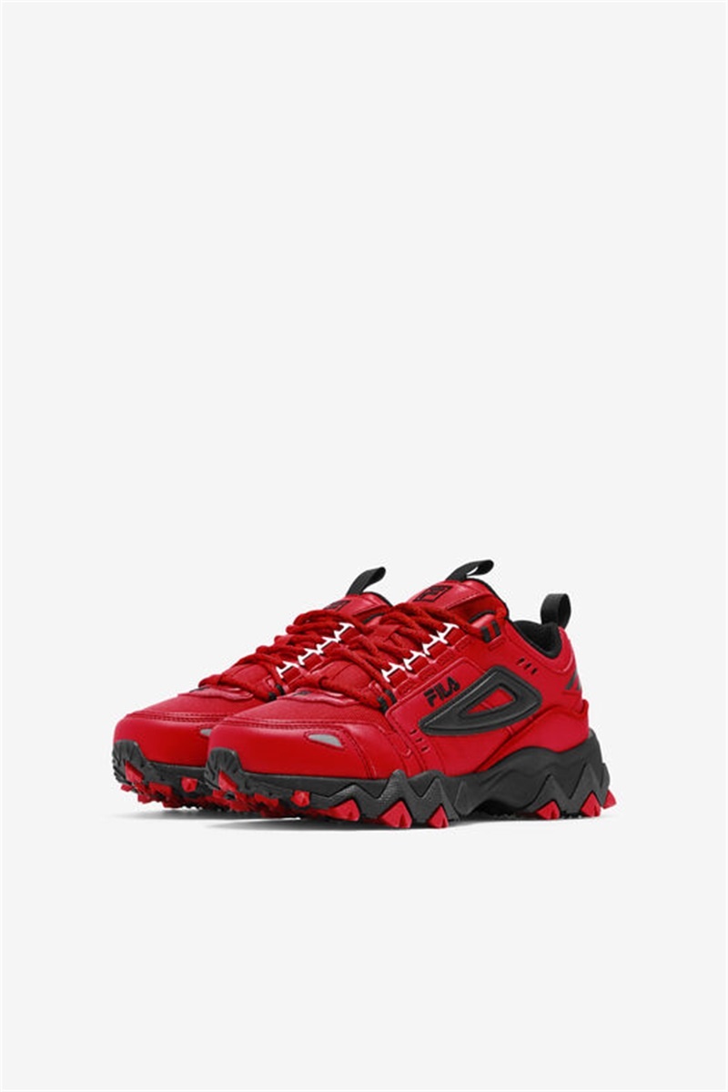 Red / Black / Red Kids' Fila Oakmont Tr Shoes | Saudi Arabia-065189