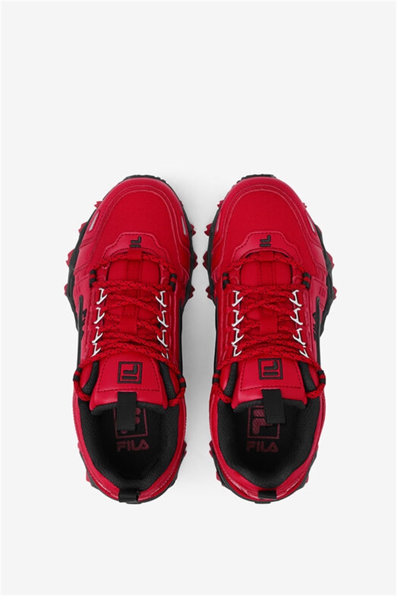 Red / Black / Red Kids' Fila Oakmont Tr Shoes | Saudi Arabia-065189