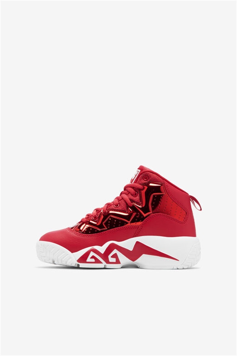 Red / White Kids' Fila Mb Night Walk Shoes | Saudi Arabia-645012