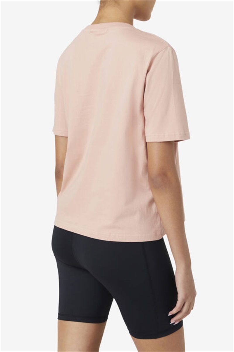 Rose / Deep Women's Fila Miss Eagle Tee | Saudi Arabia-246735