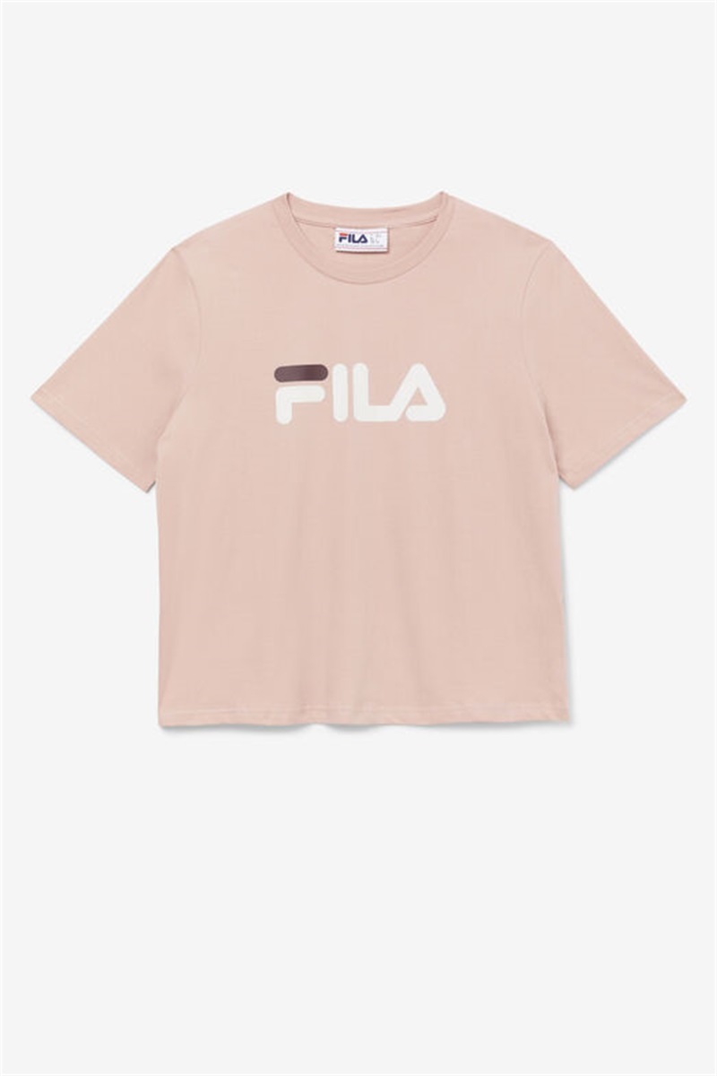 Rose / Deep Women\'s Fila Miss Eagle Tee | Saudi Arabia-246735