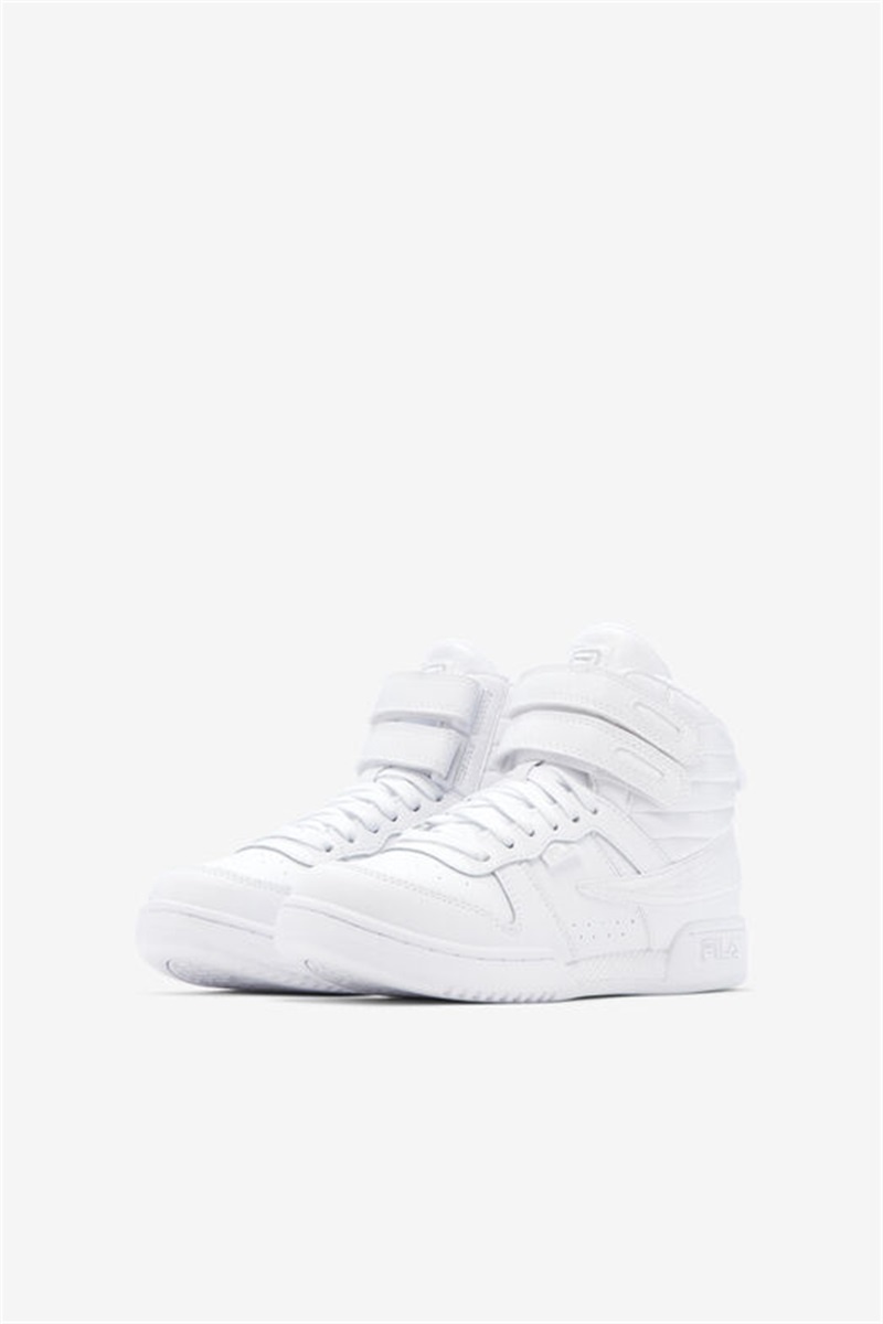 White Kids' Fila F-14 Shoes | Saudi Arabia-982657