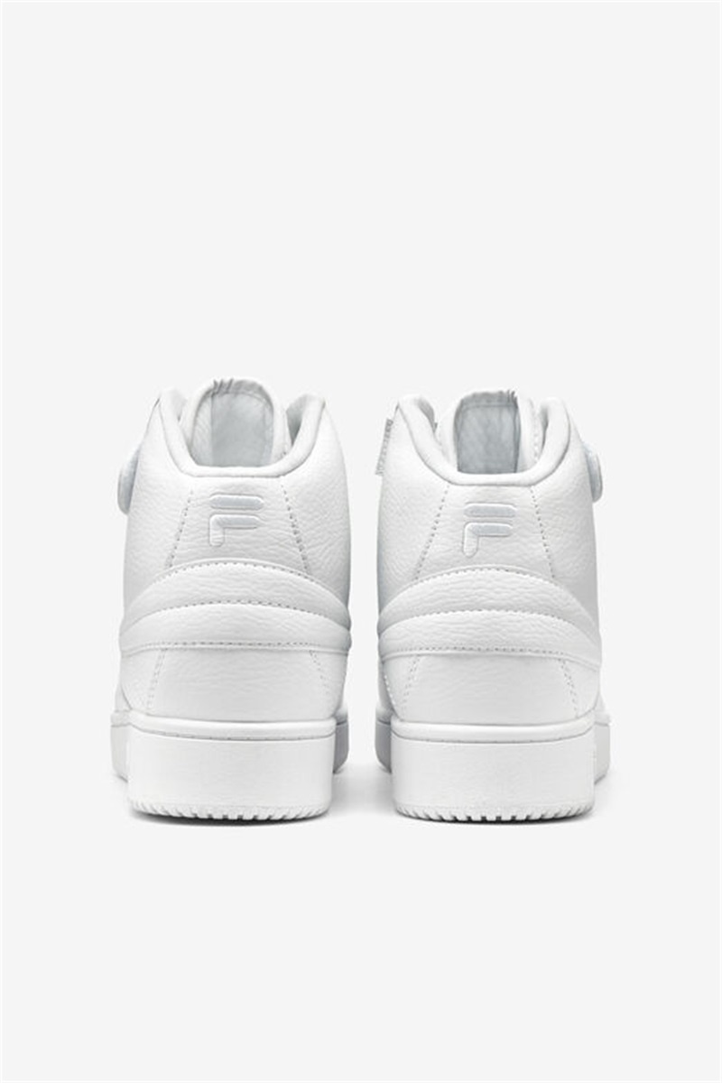 White Men's Fila A-High Shoes | Saudi Arabia-850971