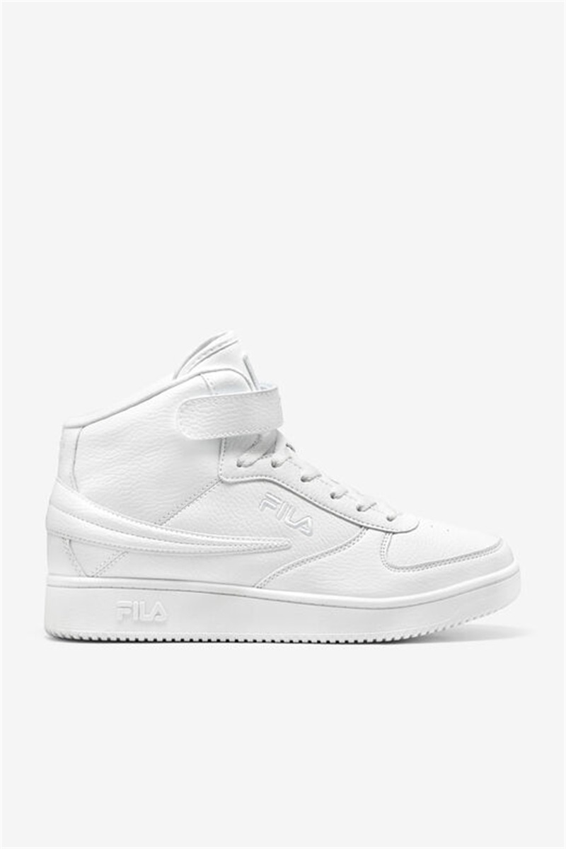 White Men\'s Fila A-High Shoes | Saudi Arabia-850971