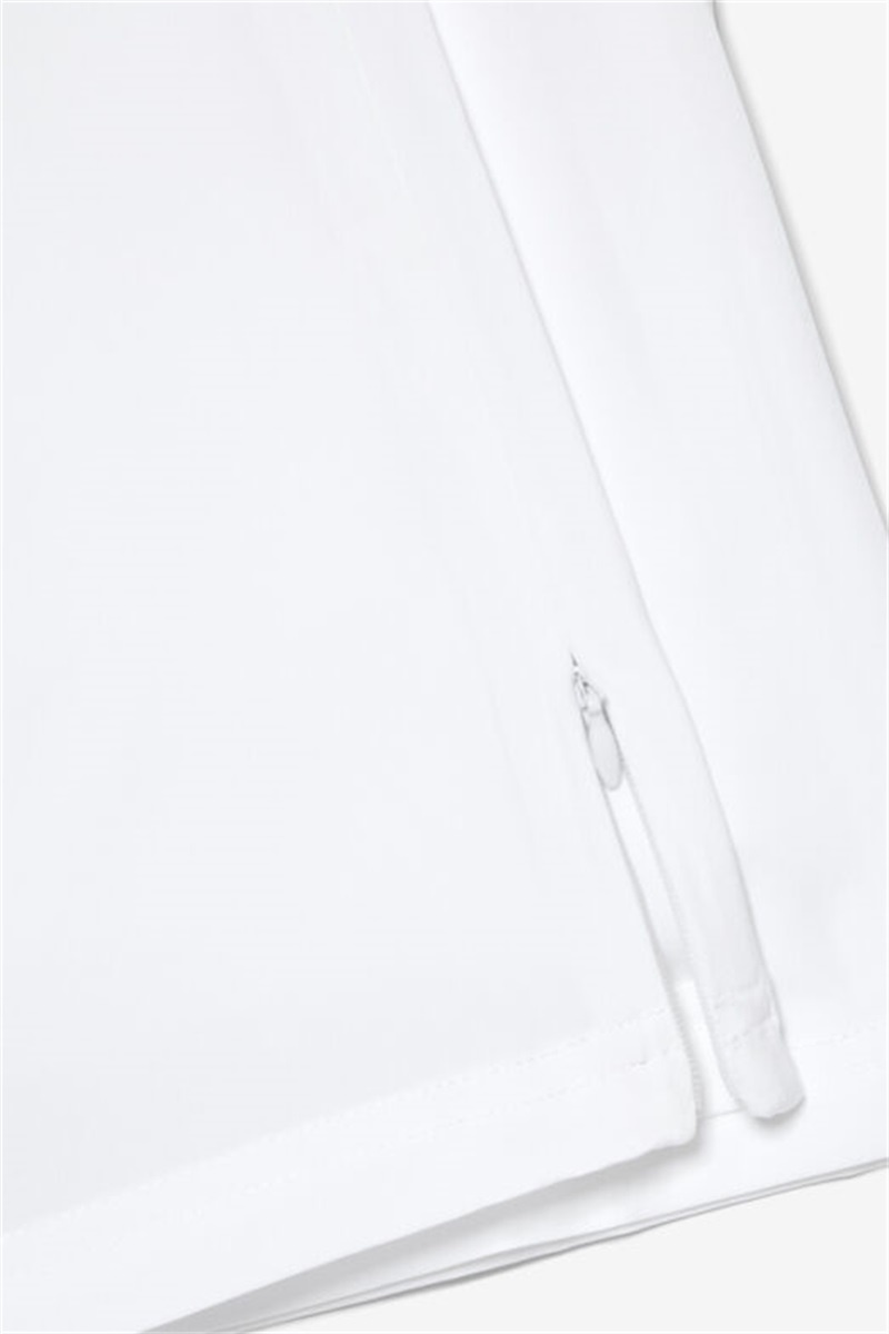 White Men's Fila Essentials Track Pants | Saudi Arabia-036149