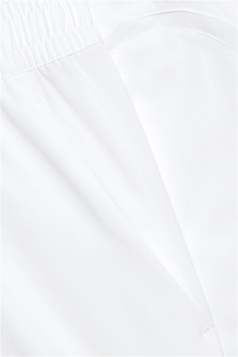 White Men's Fila Essentials Woven Shorts | Saudi Arabia-643918