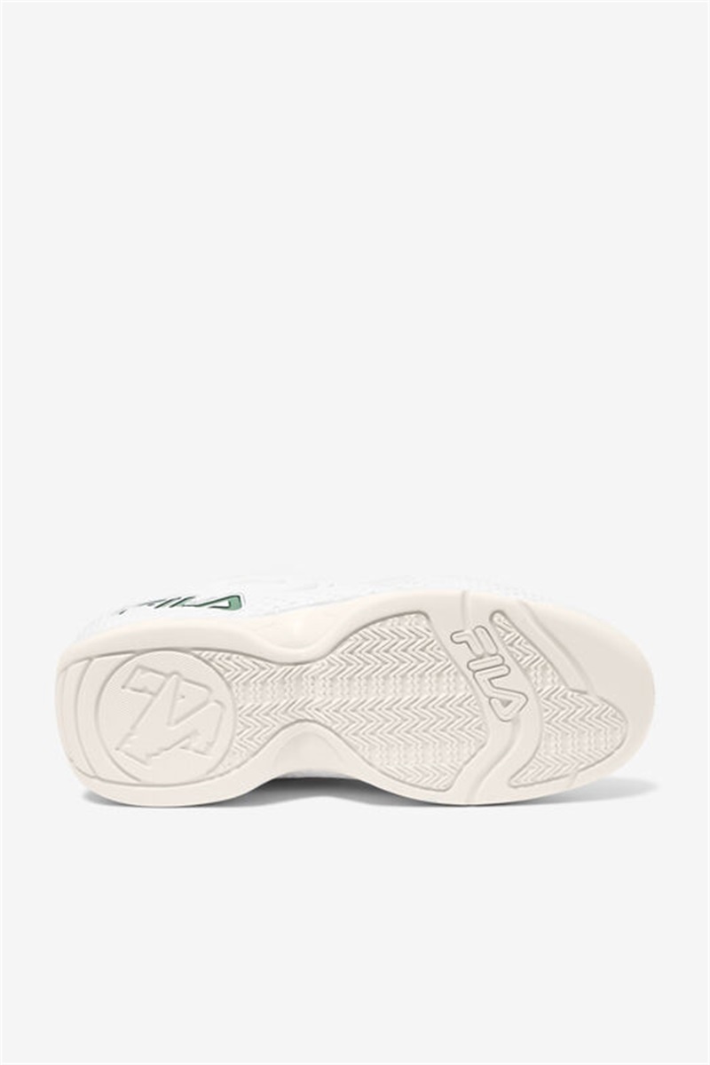 White Men's Fila Grant Hill 3 Woven Sneakers | Saudi Arabia-135046
