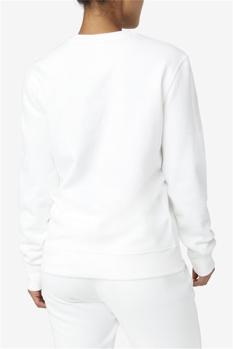 White Men's Fila Kieve Sweatshirts | Saudi Arabia-906172