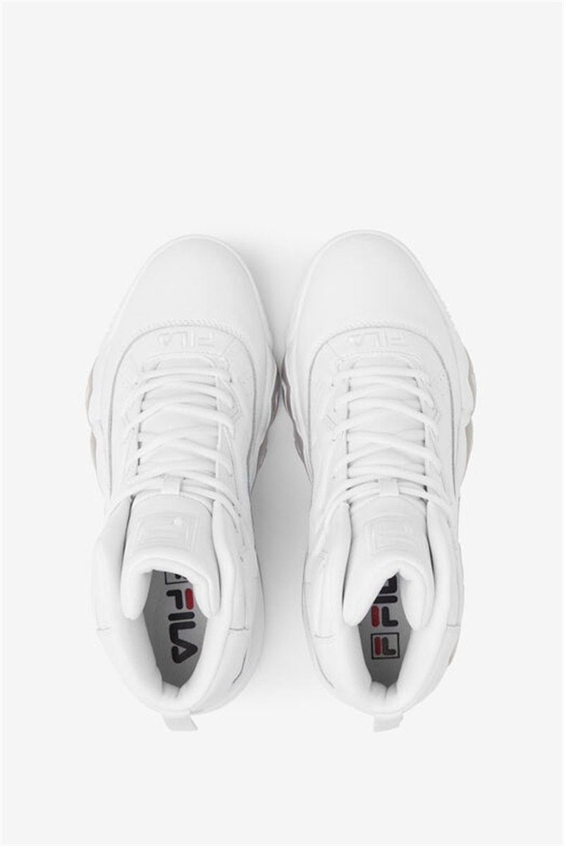 White Men's Fila MB Sneakers | Saudi Arabia-986237