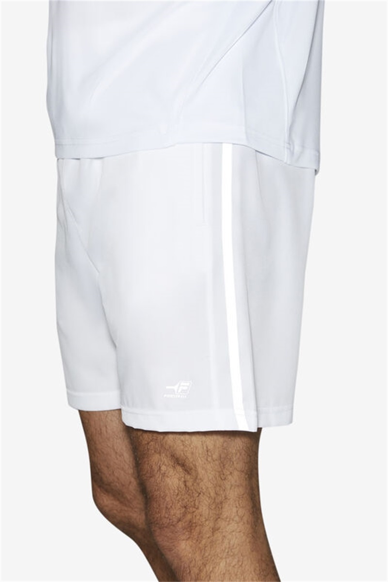 White Men's Fila Pickleball Shorts | Saudi Arabia-917205