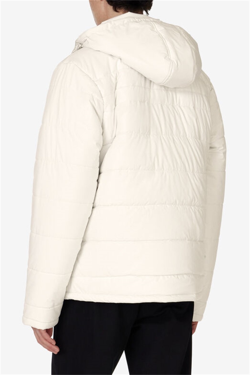 White Men's Fila Premium Heavyweight Puffers | Saudi Arabia-584329