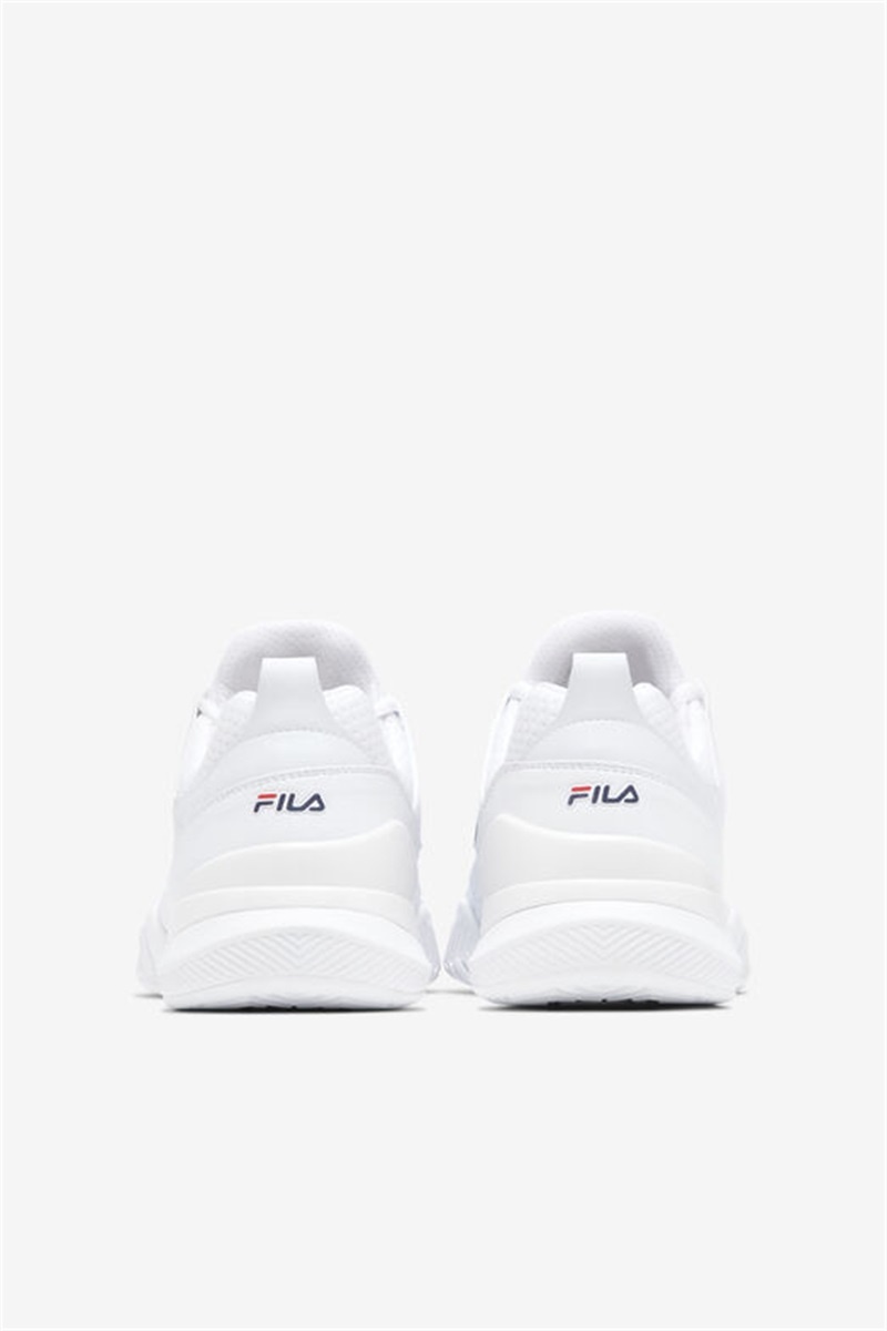 White Men's Fila Speedserve Energized Tennis Shoes | Saudi Arabia-203479
